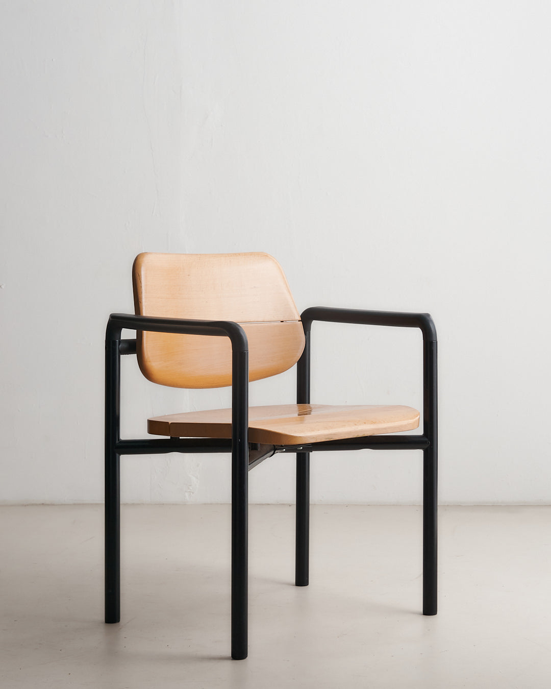 Vintage Wooden Chairs by Martin Stoll