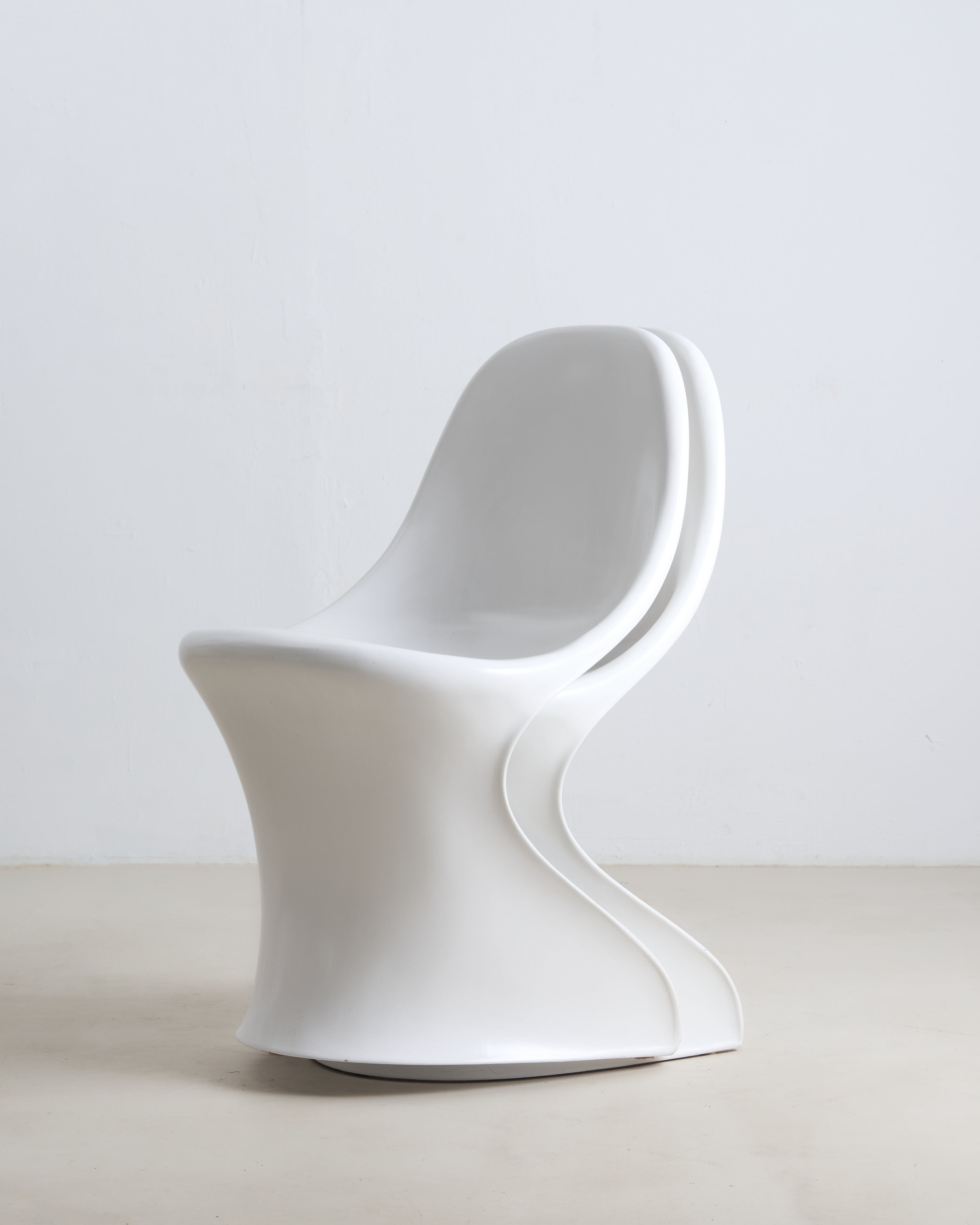 Fiberglass Sample Chair, Germany, 1970s