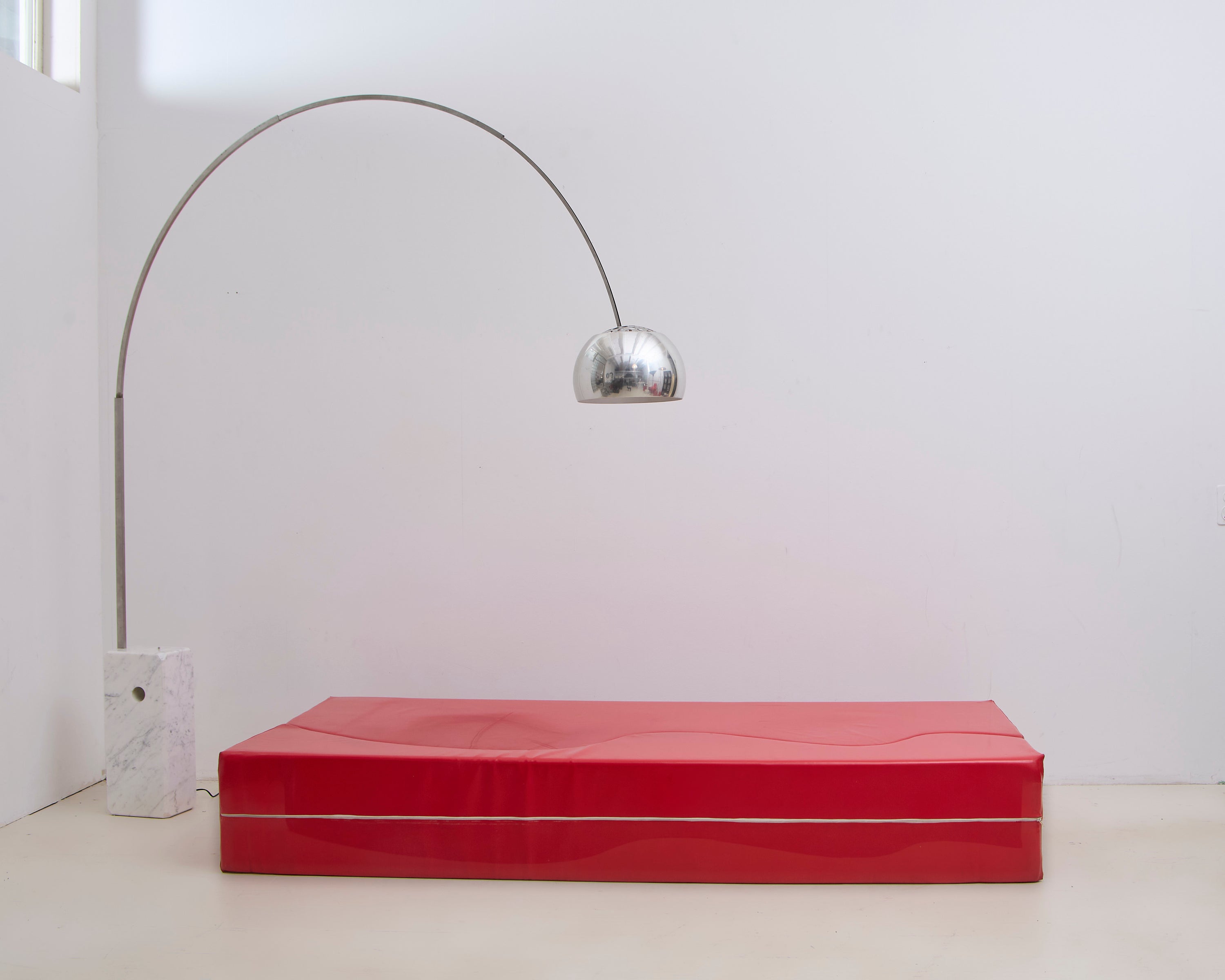 Red Superonda Sofa by Archizoom Associati for Poltronova