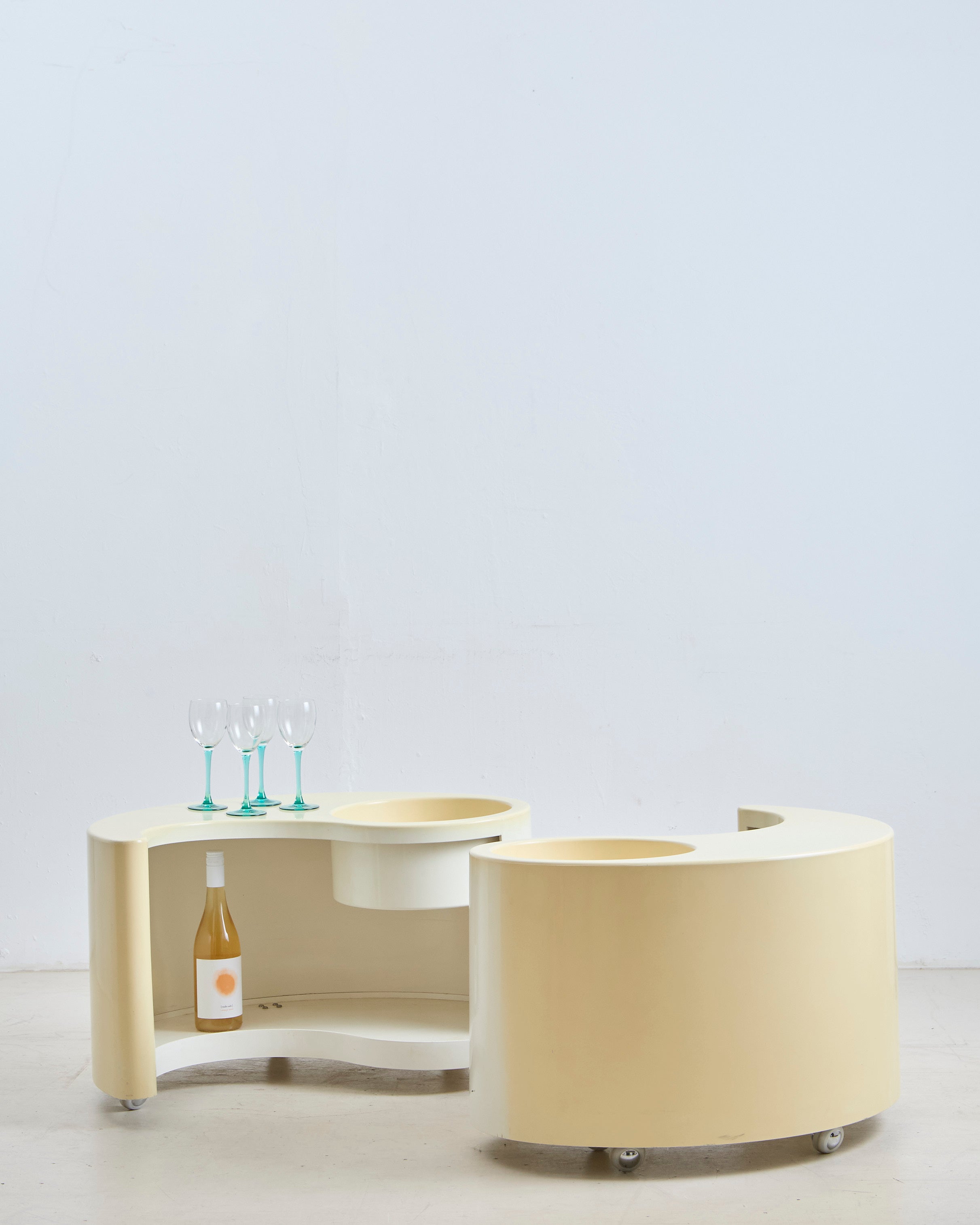 "Zen" Coffee Table By Gruppo Dam for Busnelli