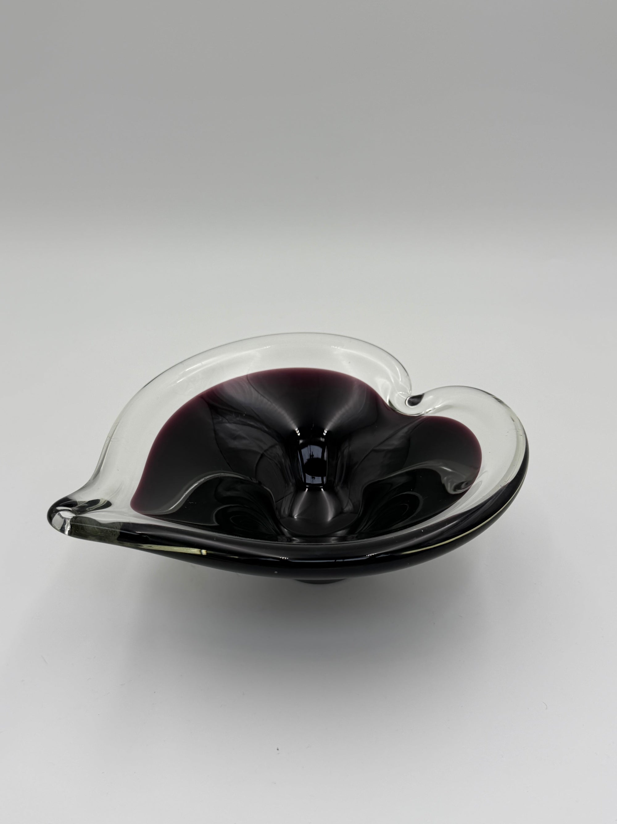 Heart Shaped Muranoglass Vase