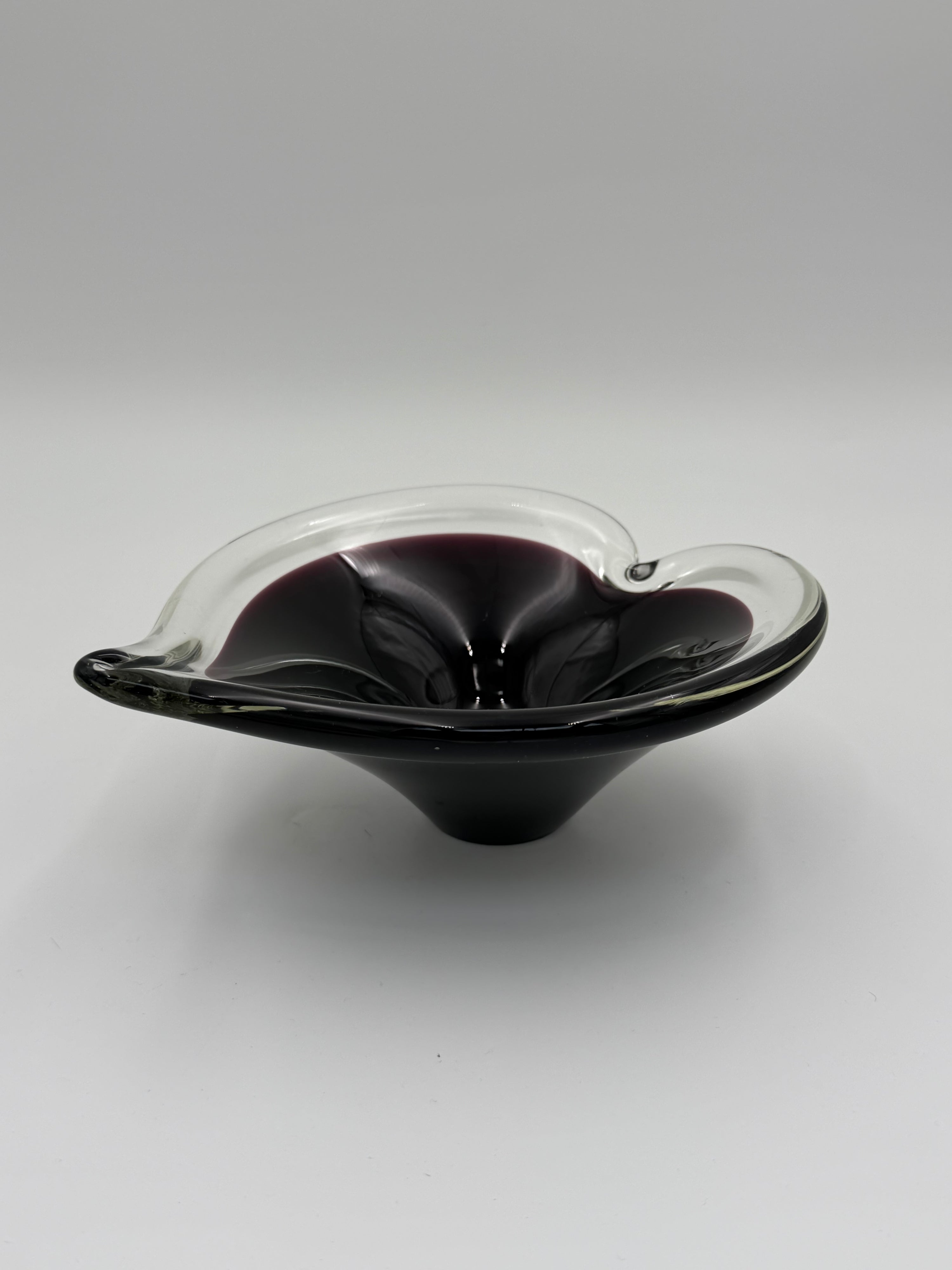 Heart Shaped Muranoglass Vase