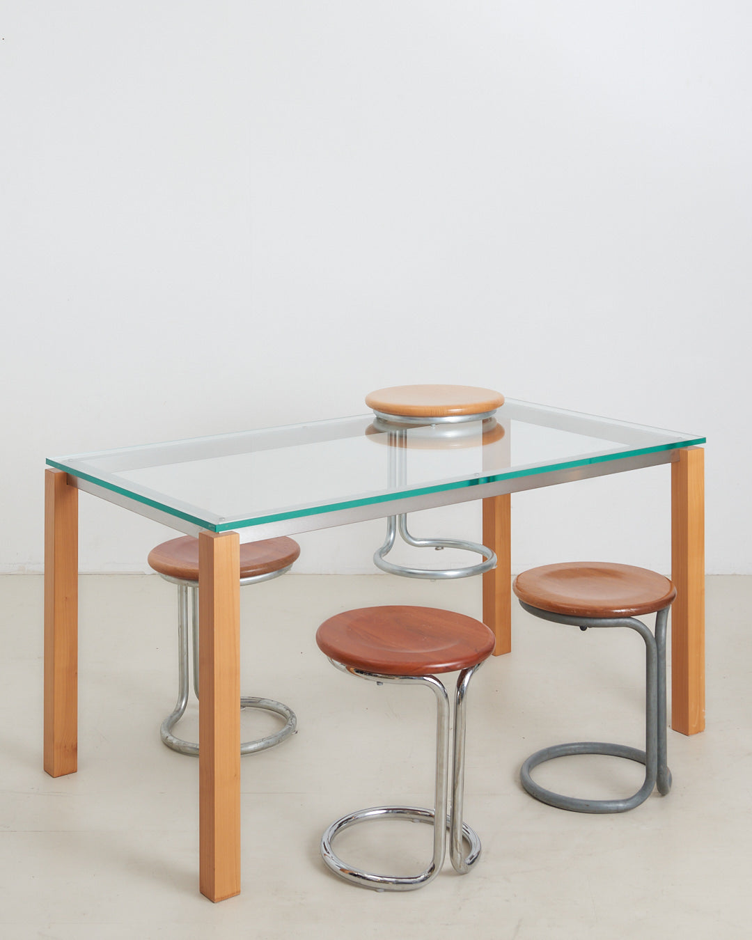 Swiss Vintage Hutter Beech Dining Table