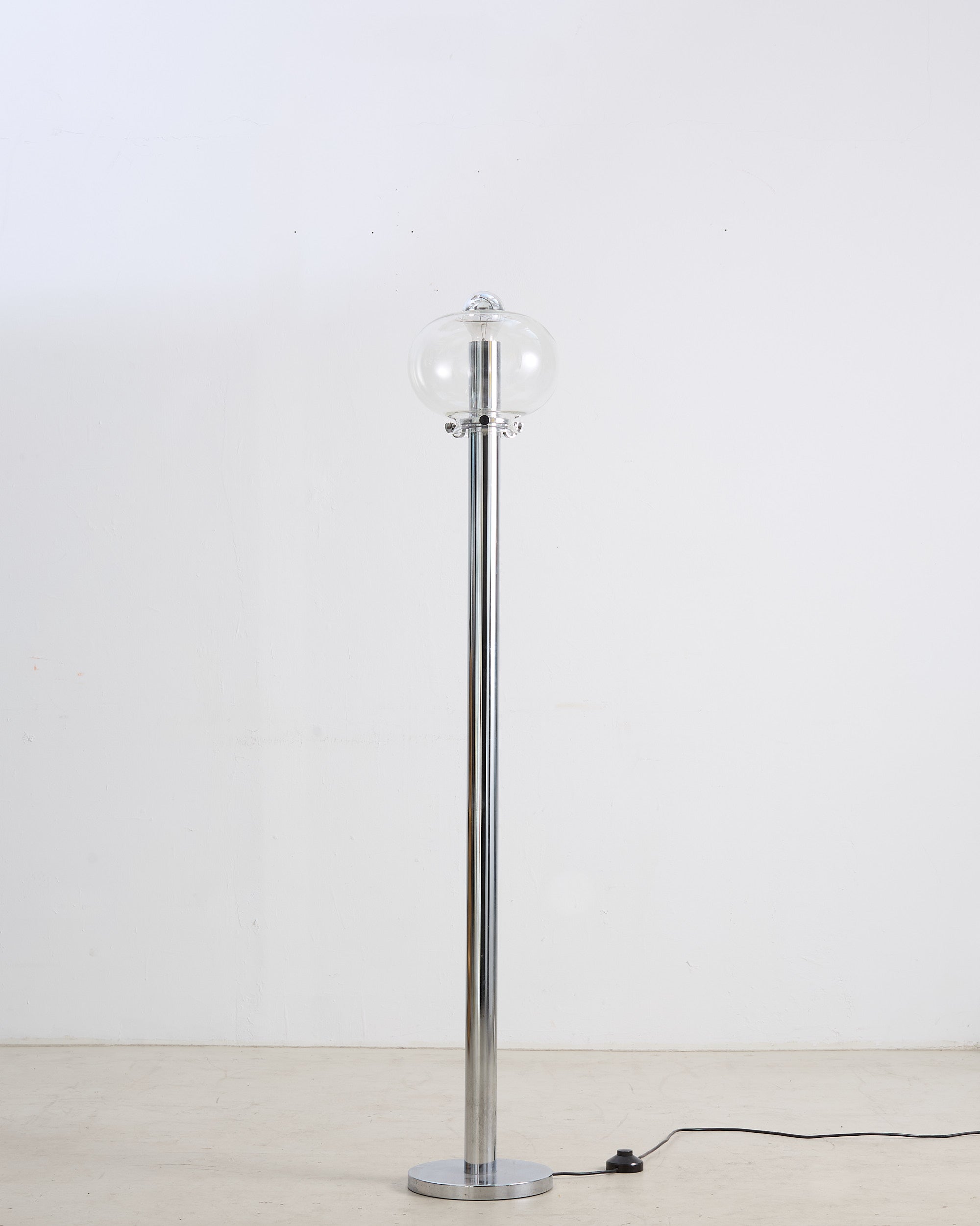 Vintage Chrome Floor lamp