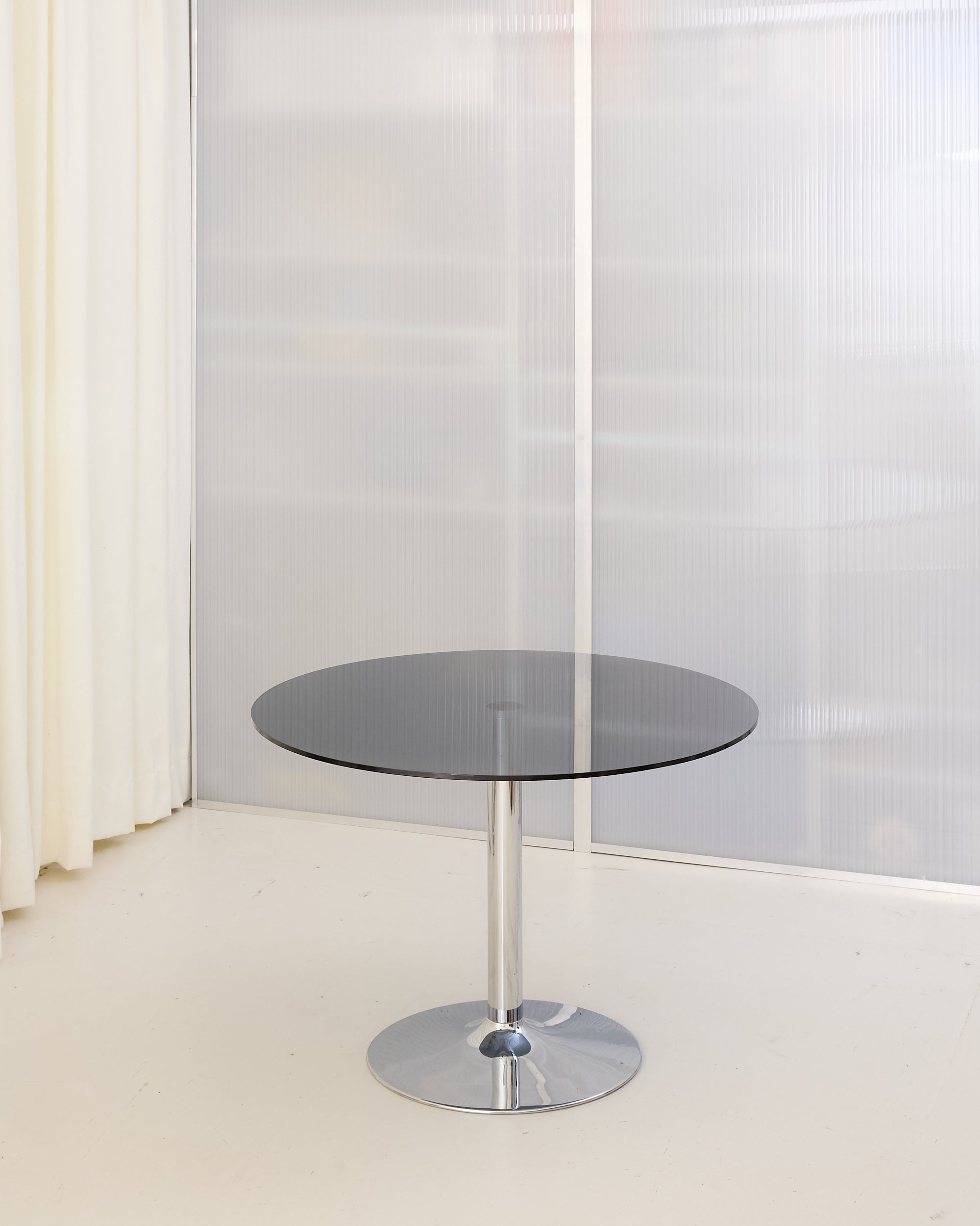Chrome Tubular Dining Table (Alias)