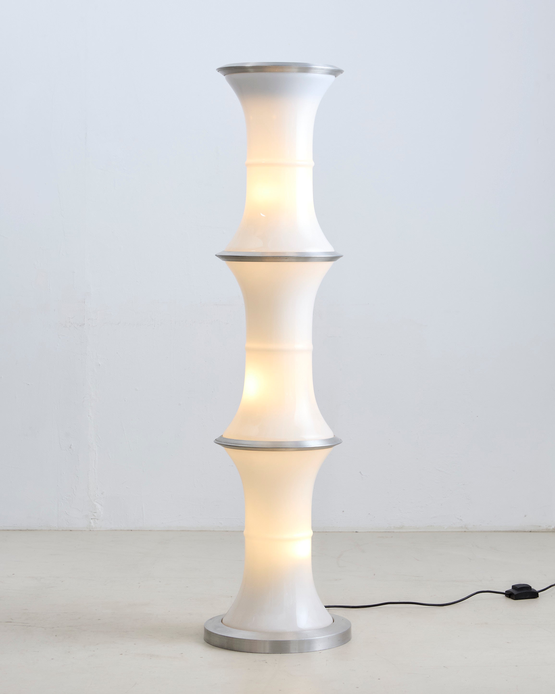 Enrico Tronconi for Vistosi ‘Bamboo’ Floor Lamp – Italian Murano