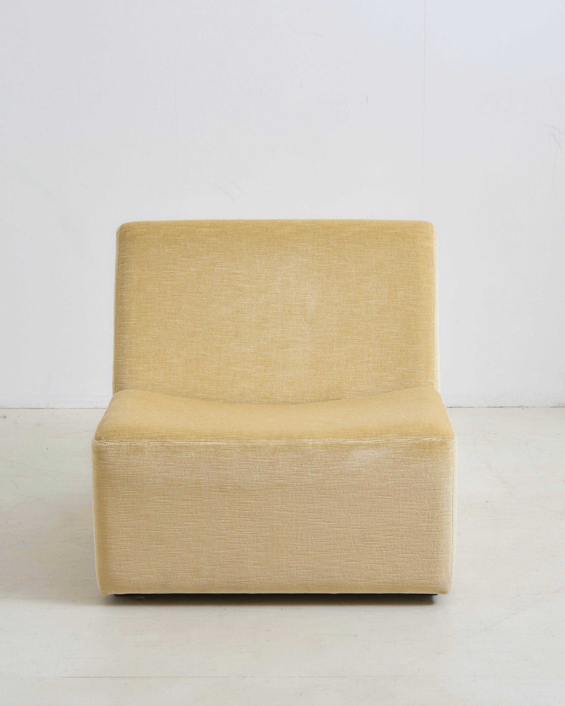 Modular Vintage Wohnbedarf velvet Couch, 80's